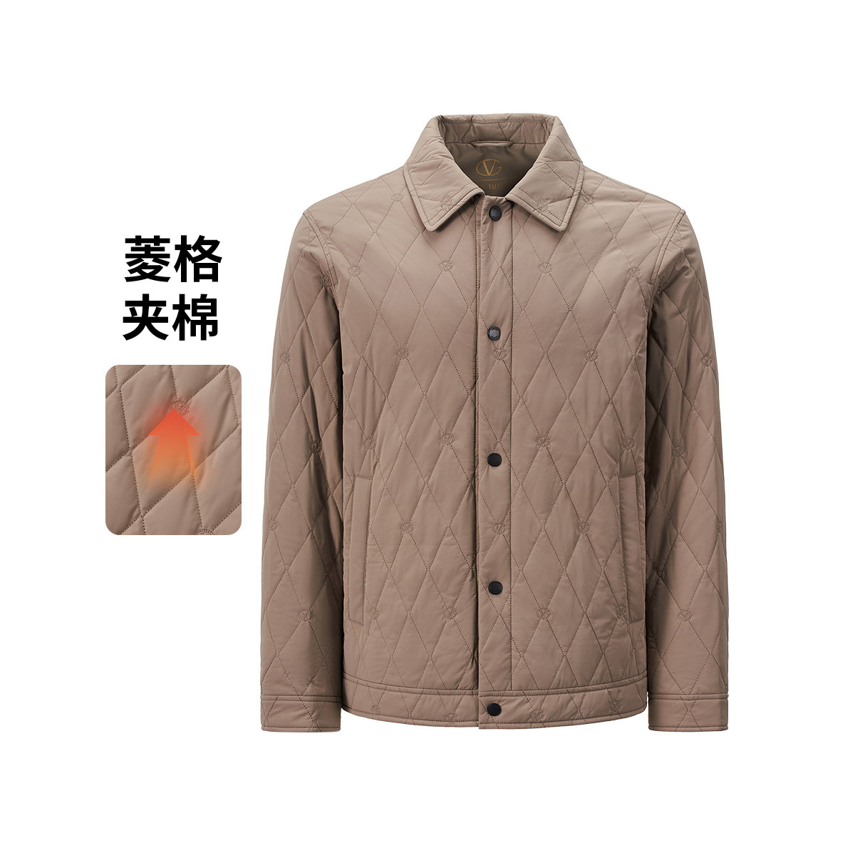 卓凡尼·华伦天奴秋冬男士棉衣