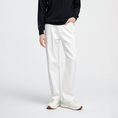 卓凡尼·华伦天奴磨毛牛仔长裤