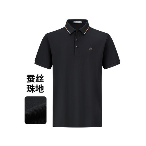 卓凡尼·华伦天奴抑菌休闲POLO衫