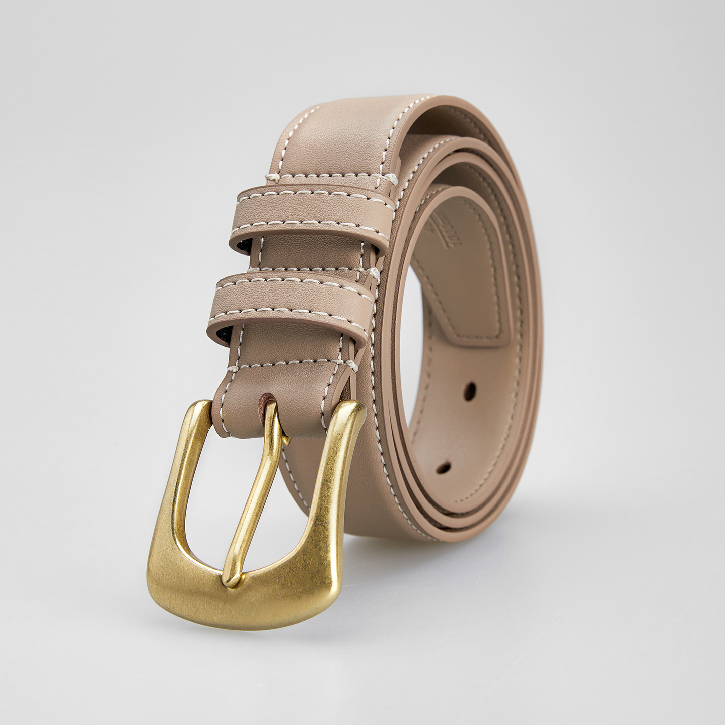 卓凡尼·华伦天奴女士真皮皮带