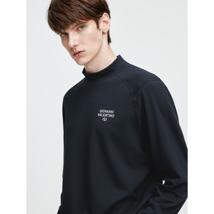 休闲宽松打底半高领针织衫 GIOVANNI T恤男士 长袖 VALENTINO秋冬季