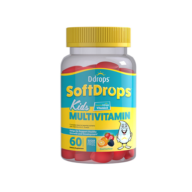 02ddrops儿童复合维生素软糖 60粒/瓶 3岁以上可用02