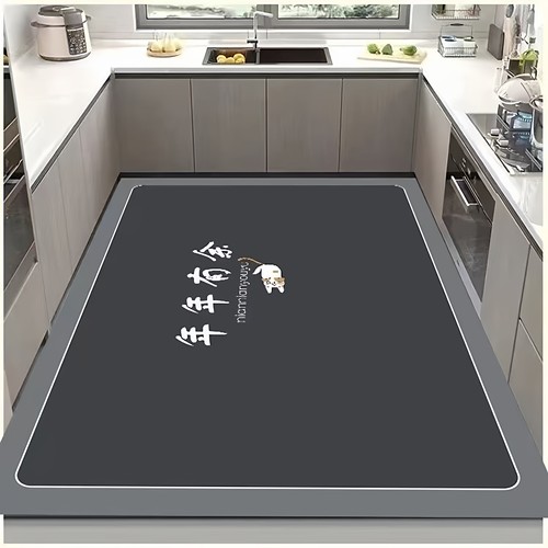 硅藻防滑防油厨房地垫