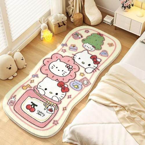 仿羊绒儿童床边毯耐脏易打理