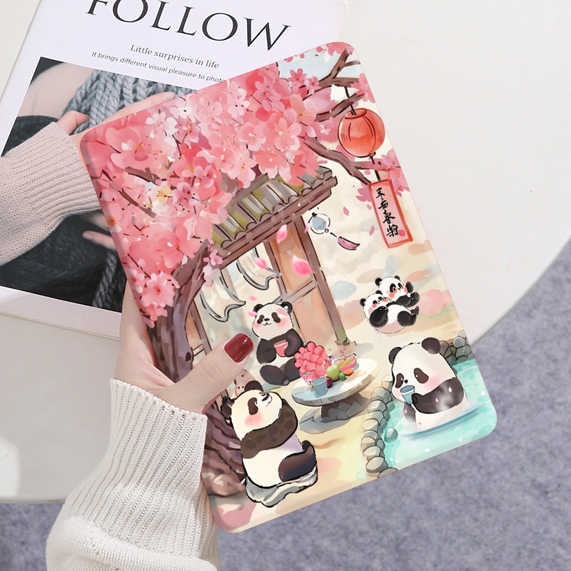 汉王clear6turbo保护套电纸书6英寸电子墨水屏C6Pro保护壳适用于Clear7横竖支撑7英寸卡通plus平板电脑外壳子