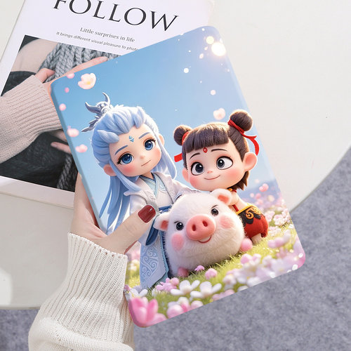 适用于苹果平板iPad保护套哪吒