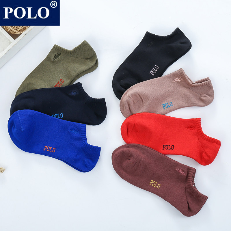 polo防臭秋季短筒运动女士船袜