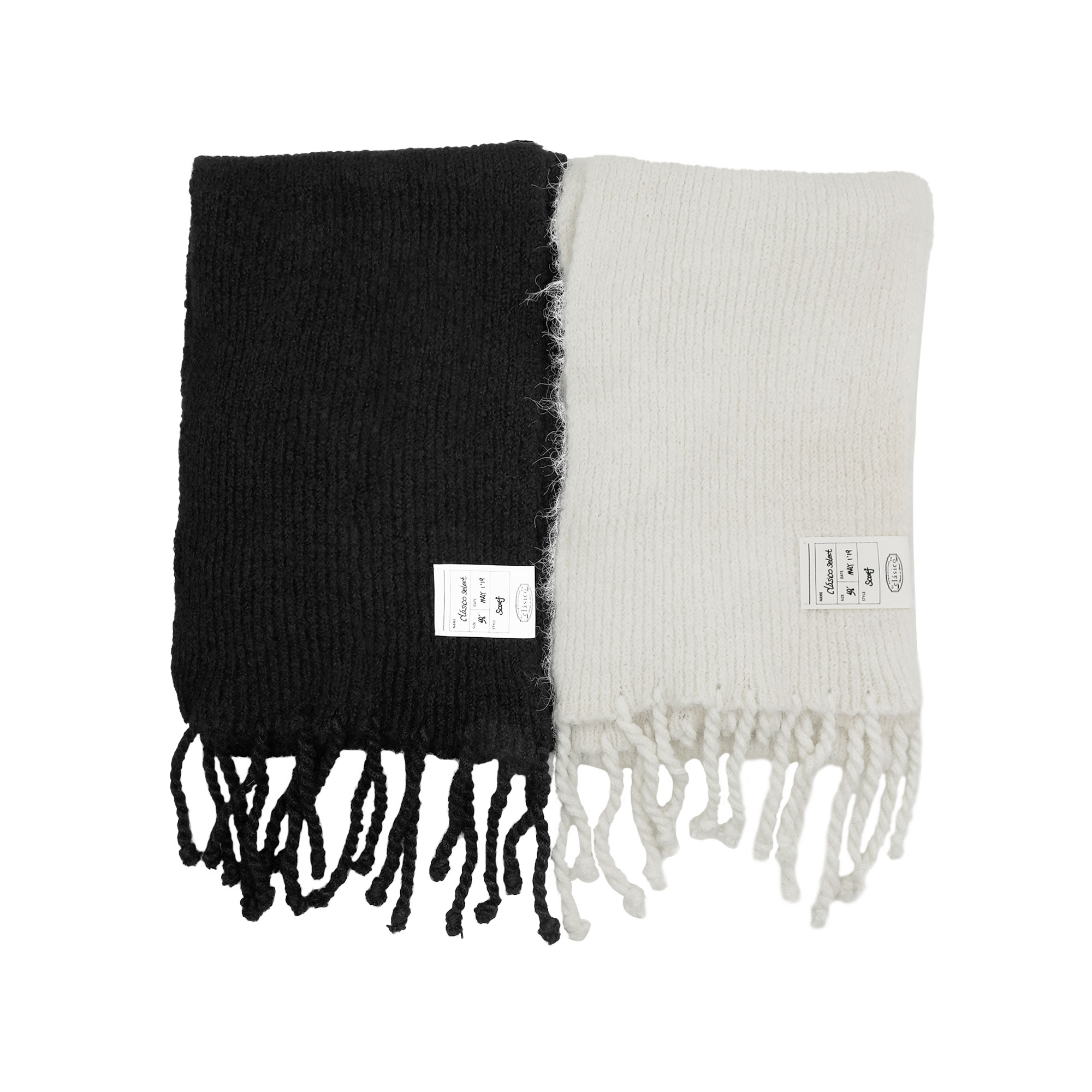 clásico绵羊毛软糯保暖围巾