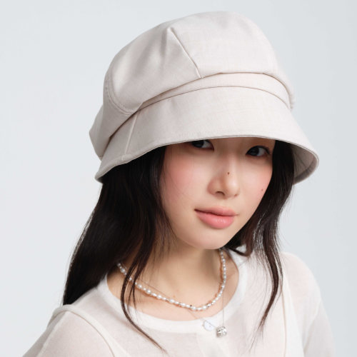 clásico渔夫帽女夏季简约韩系百搭遮阳帽显脸小帽子2026新款防晒