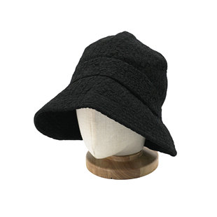 clásico小众设计蕾丝褶皱宽檐渔夫帽四季可戴百搭遮阳帽子