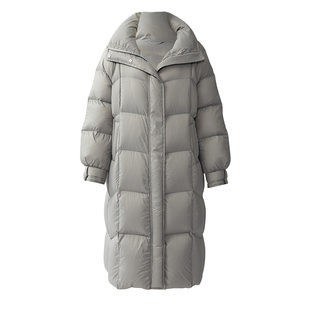 羽绒服长110小红自留品牌无里衬高克重棉被款 羽绒服M4D0011