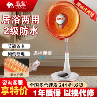 电暖气速热电暖炉烤火炉 骆驼小太阳取暖器家用电暖器台式
