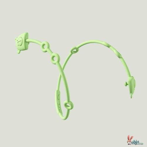 婴儿啃咬玩具绳牙胶防丢硅胶安抚奶嘴牙胶磨牙防掉链挂绳玩具固定