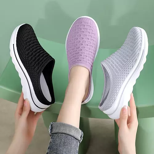 Слипоны, обувь, сумка, тапочки, нескользящие туфли, для среднего возраста