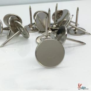 家用沙发泡钉装 饰图钉长针摁钉墙纸钉子大头钉水泥墙不锈钢泡钉