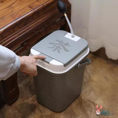 茶盘排水管带桶一套茶水桶废水桶茶桶茶渣桶茶具配件茶桌茶台茶几