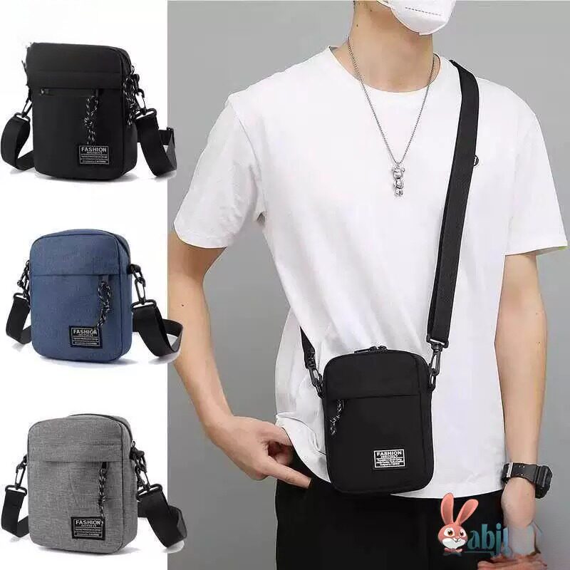 Commuter Men's Phone Bag, Men's Small Backpack, Portable Work Small Crossbody Bag, Lightweight Men's Single Shoulder Crossbody Bag