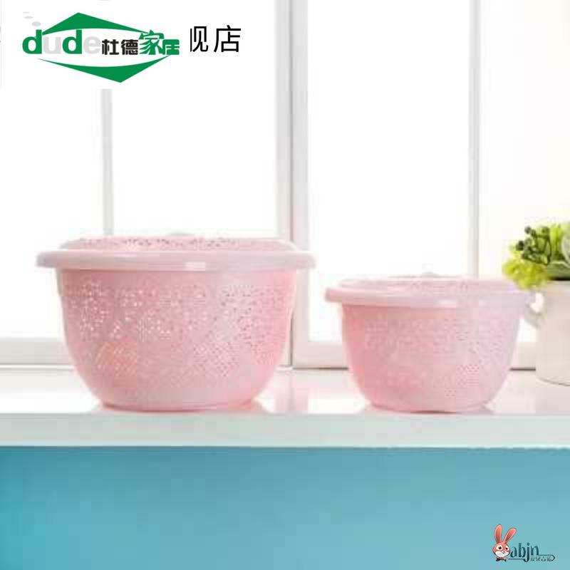 现货速发盛馍筐 馒头筐 家用 塑料带盖野餐篮放馍厨房菜篮装水果