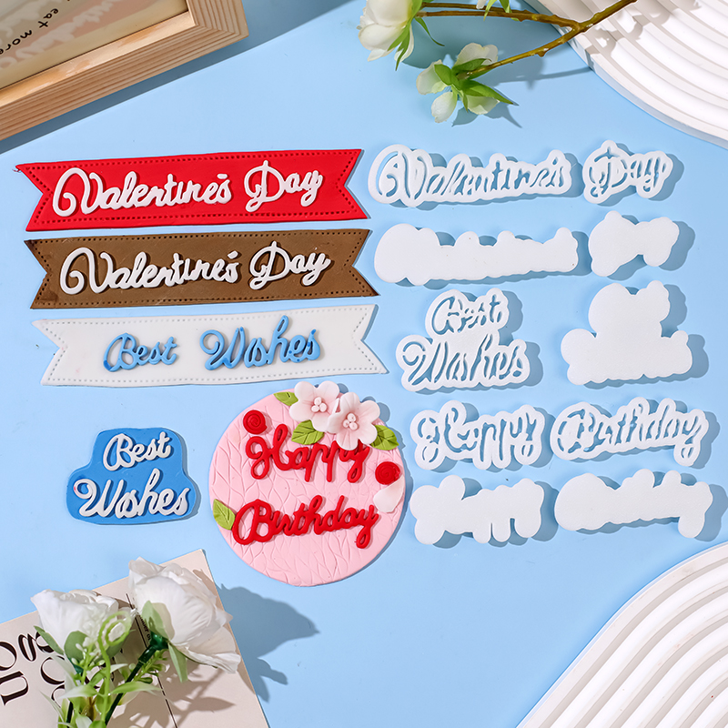 翻糖切模蛋糕装饰英文字母模具