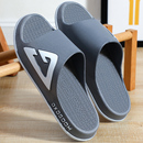 家居室内浴室洗澡防滑耐磨家用软底外穿情侣凉拖鞋 男士 男 拖鞋 四季