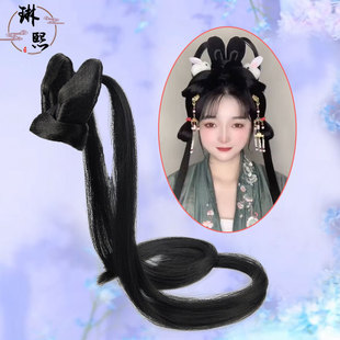 琳熙古装假发包青云志碧瑶髻国风凤九双耳发髻造型汉服CS影楼拍摄