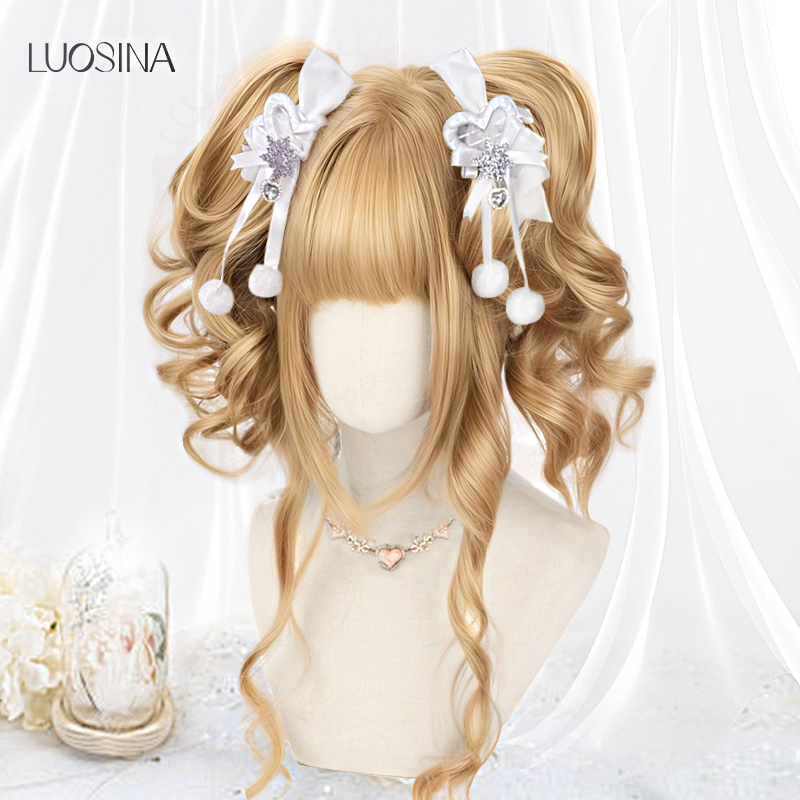 lsn洛丝娜洛丽塔全头套假发