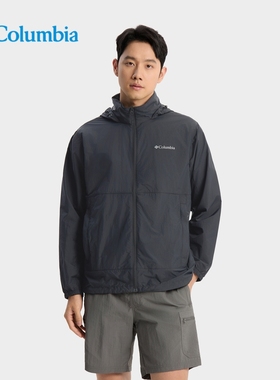 Columbia哥伦比亚户外25春夏新品男拒水UPF50防晒衣皮肤衣WE7168