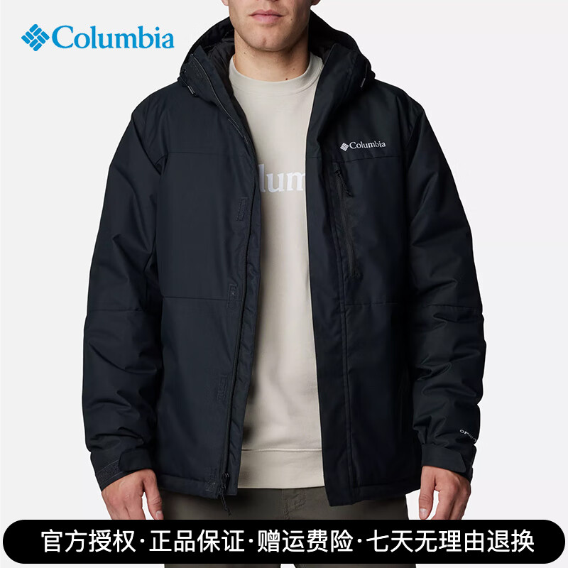 哥伦比亚防水保暖男棉服外套