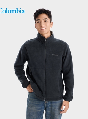 2025秋冬哥伦比亚抓绒衣男户外防风立领保暖冲锋衣内胆外套XM8719