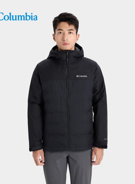 2025秋冬新品哥伦比亚男子无缝热压金点防水650鸭绒羽绒服XE4190