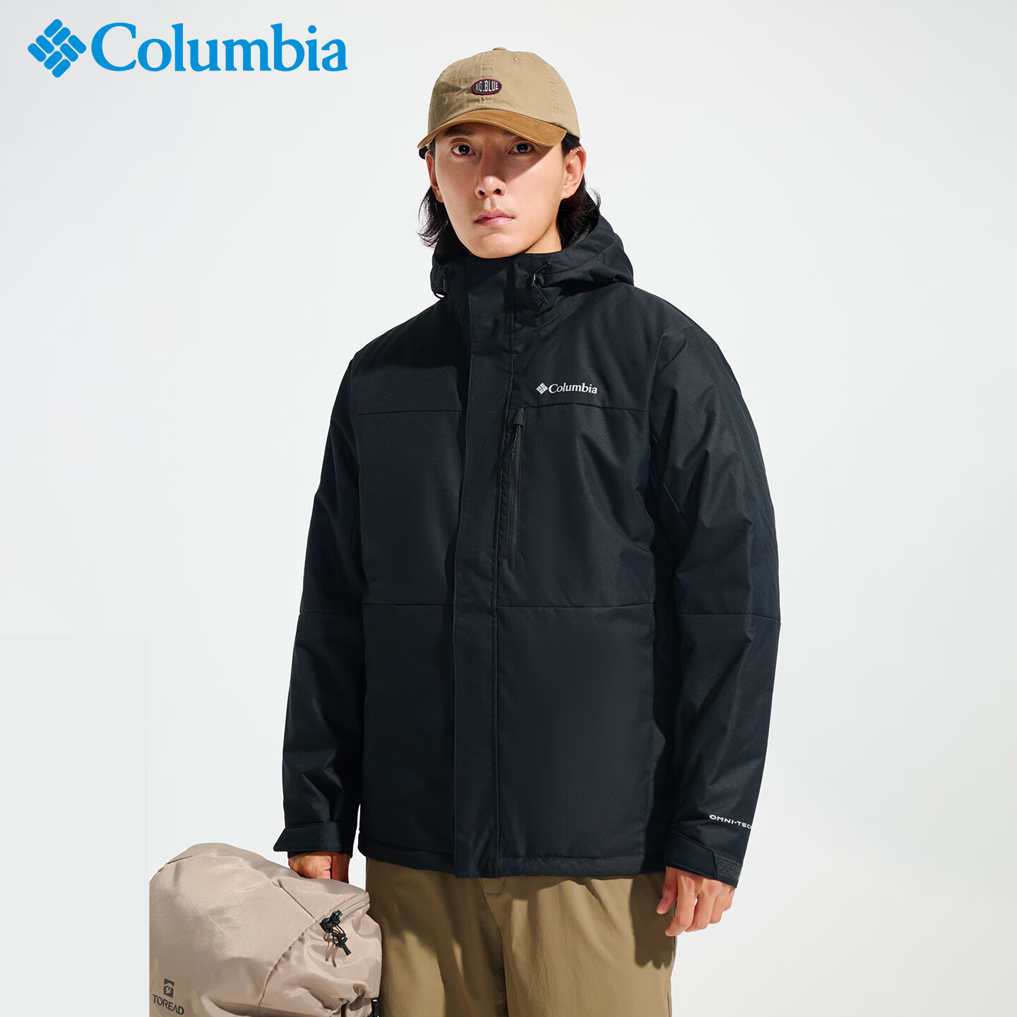 哥伦比亚棉服男热能保暖加厚外套