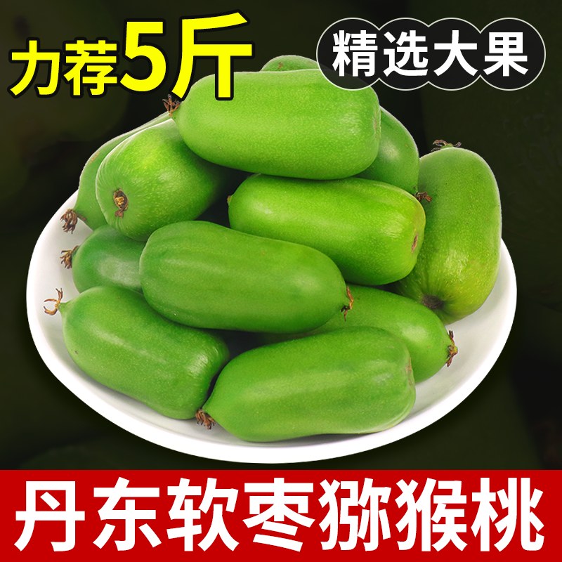 正宗丹东软枣猕猴桃小圆枣子新鲜水果应应当季原产地奇异果整箱发