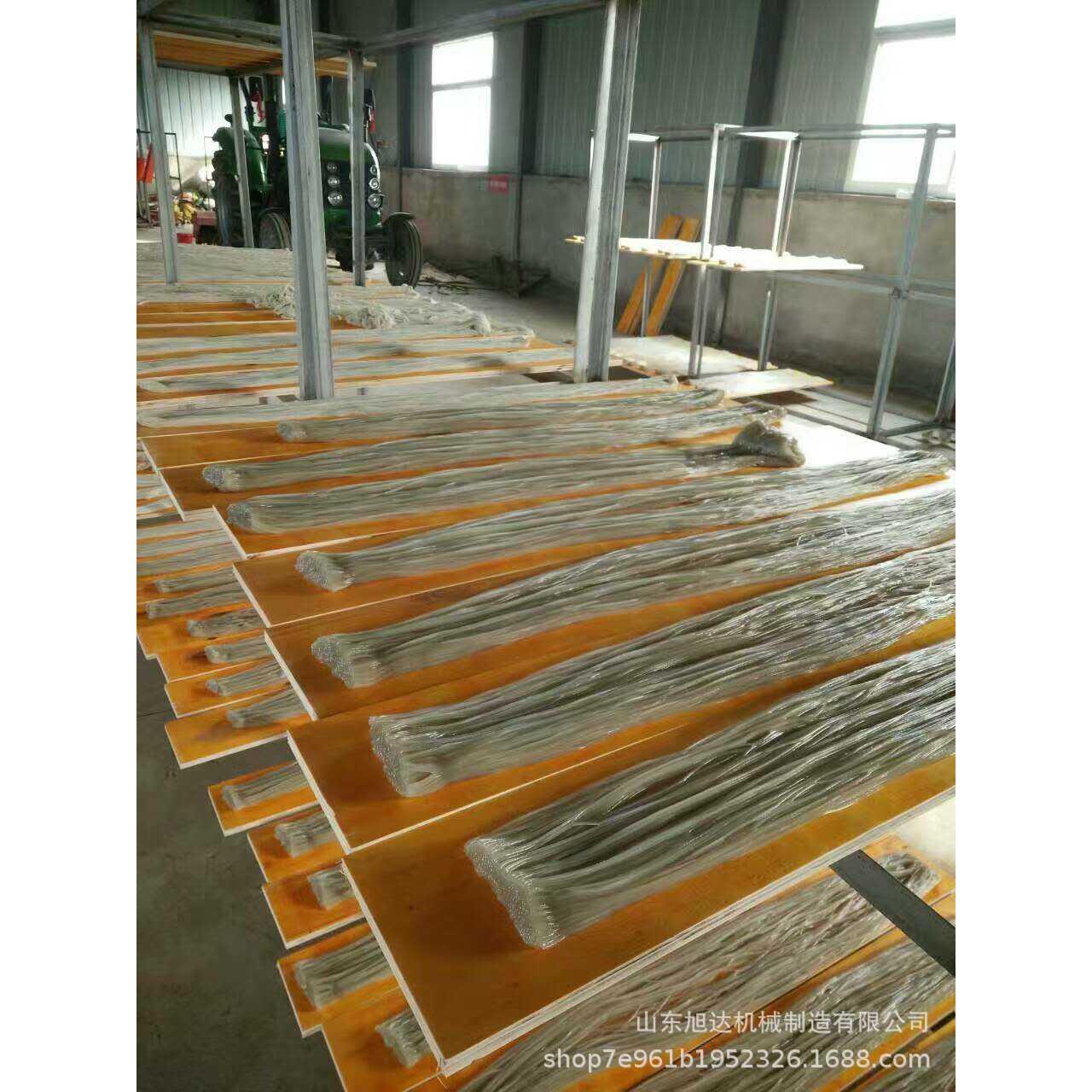 流水线作业全自动红薯粉条机河南家用免搓洗免冷冻纯红薯粉丝机