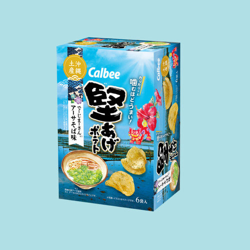 日本进口卡乐比坚薯片炸樱花虾味