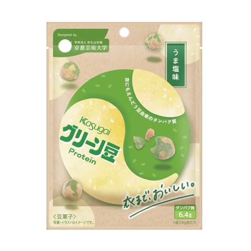 日本进口春日井製菓岩盐豌豆虾味鱿鱼味花生 美味可口小零食