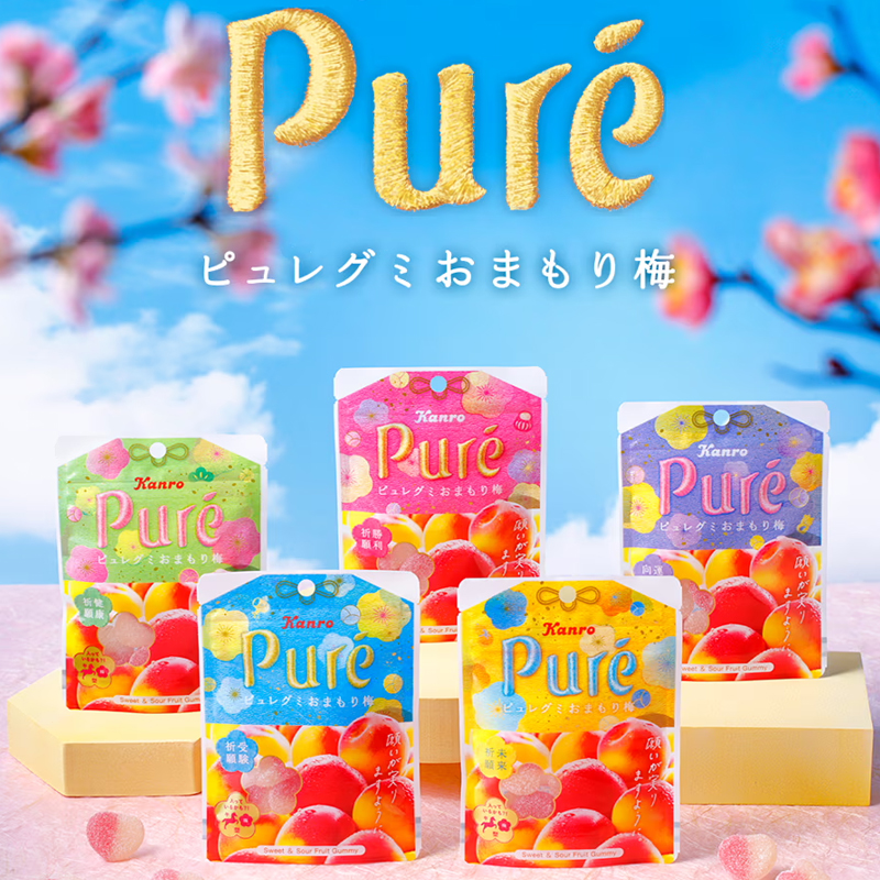 日本进口果汁软糖KANRO