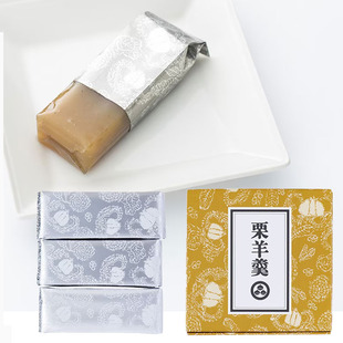 日本直邮小布施堂迷你栗羊羹美味栗子馅碎栗伴手礼送礼推荐