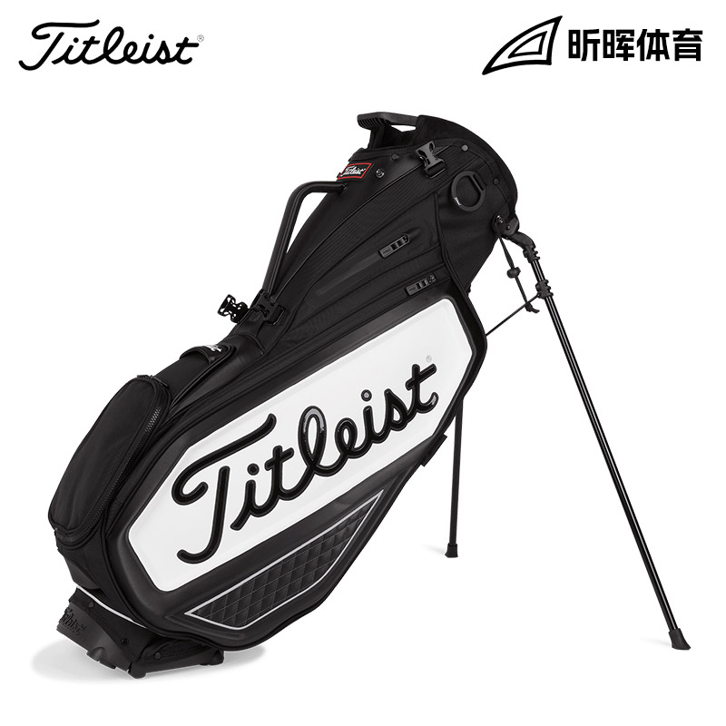 Titleist泰特利斯高尔夫球包全新Premium职业款支架包球杆包图片