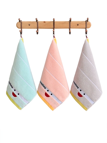 Квадратный носовой платок для взрослых, хлопковое полотенце для умывания для домашнего использования, европейский стиль