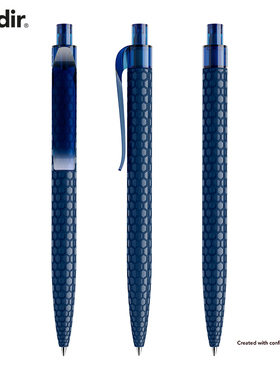 瑞士进口QS04蜂窝巨能写原子笔按压式3000m 1.0mm黑色蓝色圆珠笔高档 prodir轻奢创意笔商务办公圆珠笔定制