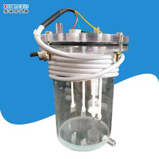 定硫仪配件铂金片电解池测硫仪滴定池搅拌杯螺旋电解池鹤壁厂家