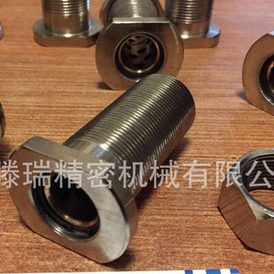 MPNT16带螺纹套无油自润滑轴承带螺母自润滑轴承MPNT20