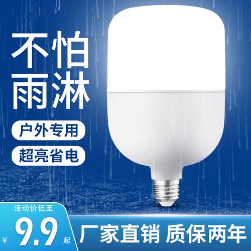 户外防水LED超亮庭院照明大螺口