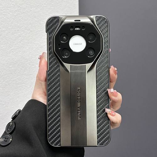 电镀秒变保时捷碳纤维纹手机壳