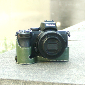 适用尼康Z5/Z6底座DF D850 Z50II二代微单Z63 Z6III 三代Z30/Z50/D750保护套Z6II复古Z7II相机包皮套D810 ZFC