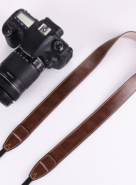 适用佳能90D/5D4/5D3R86尼康D850/D810索尼A7M4单反相机背带肩带挂脖绳复古斜挎富士GFX100S相机减压挂绳宾得