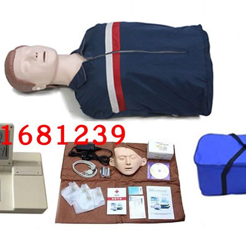 半身心肺复苏模拟人 CPR培训假人 P急救训练人体模特