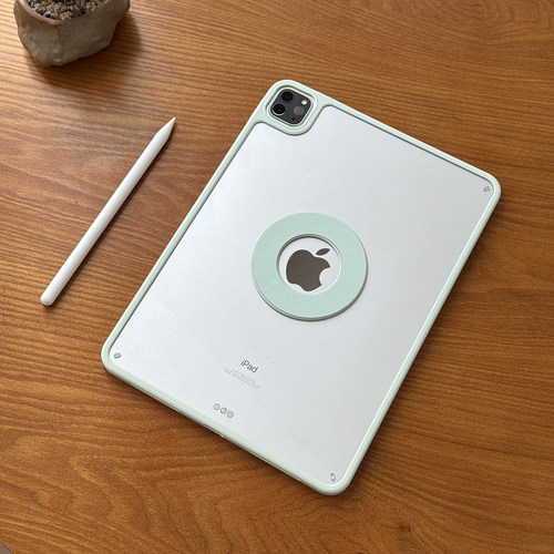 【磁吸单后壳】适用苹果ipadair7保护壳2024pro11磁环亚克力透明mini7全包边10代a16保护套10.2防弯12.9平板5