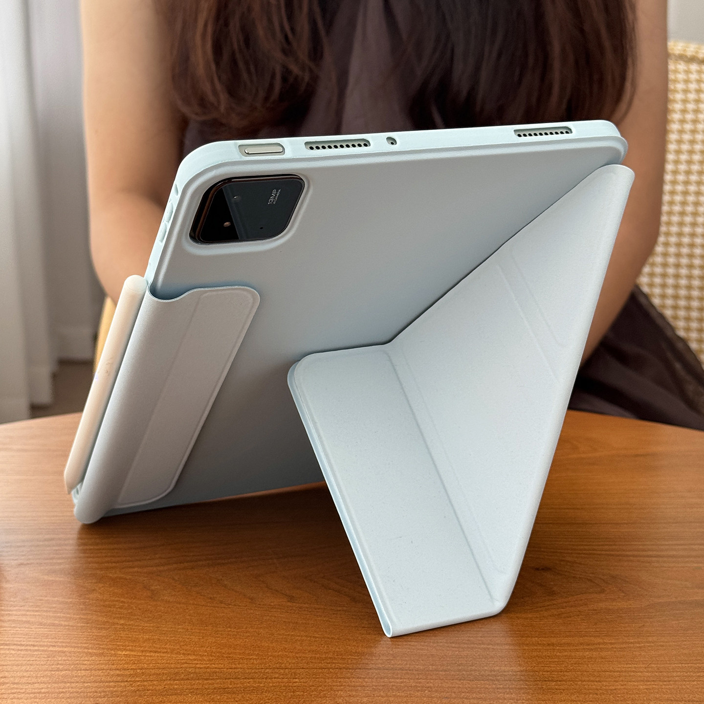 适用小米8平板7spro12.5保护壳kpad磁吸搭扣6全包边适用红米Redmi12.1防弯防摔se11指纹12.4无笔槽套软胶一体图片