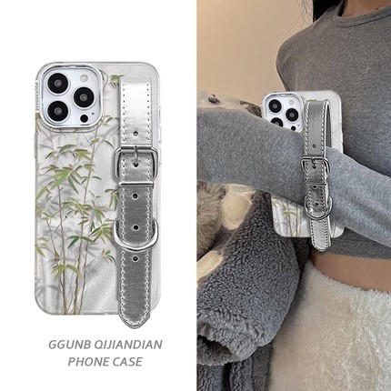 两根竹子适用OPPOReno13Pro手机壳12/11高级10保护套9简约reno8小众7防摔6/5个性k11软a97潮